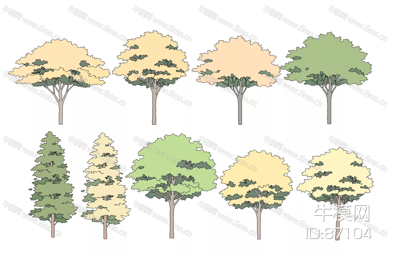 ABSTRACT TREE - SKETCHUP 3D MODEL - ENSCAPE - 87104