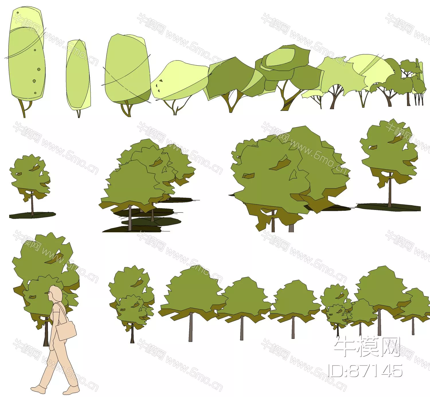 ABSTRACT TREE - SKETCHUP 3D MODEL - ENSCAPE - 87145