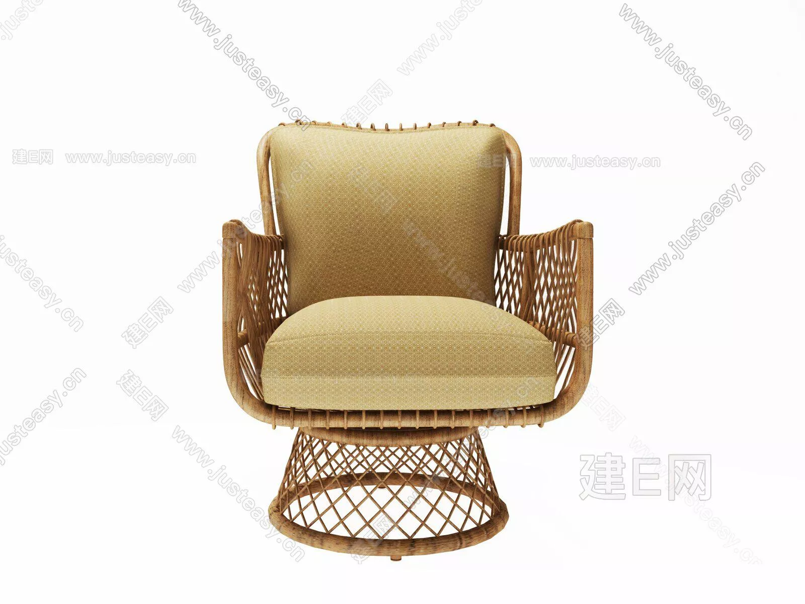AMERICAN LOUNGLE CHAIR - SKETCHUP 3D MODEL - ENSCAPE - 110775606