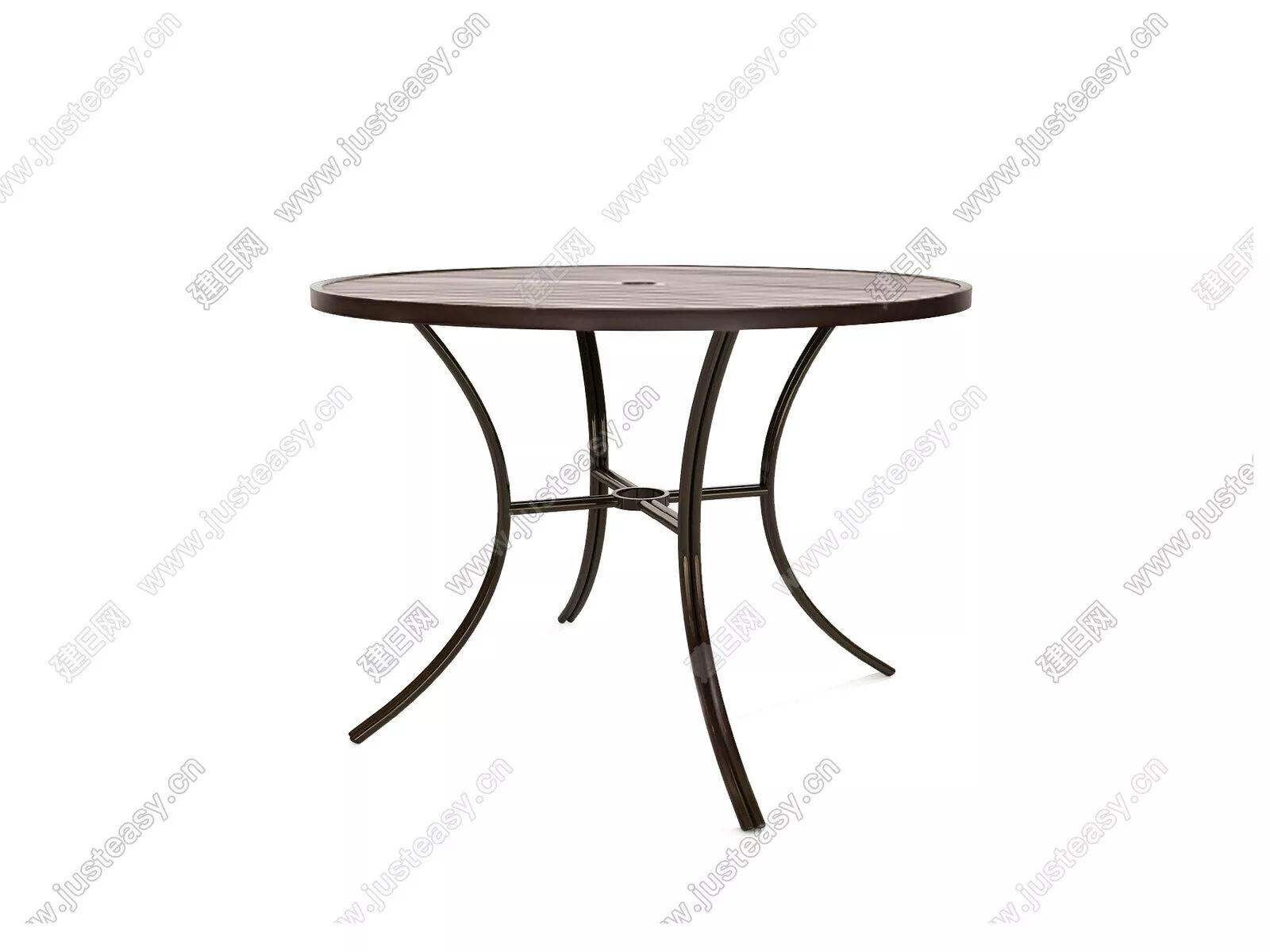 AMERICAN SIDE TABLE - SKETCHUP 3D MODEL - ENSCAPE - 111562094