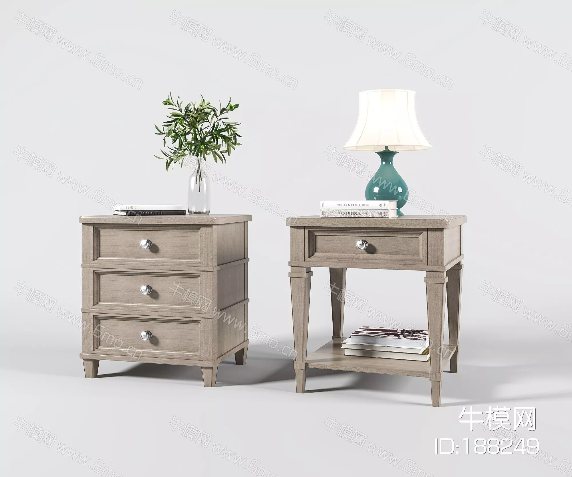 AMERICAN SIDEBOARD - SKETCHUP 3D MODEL - ENSCAPE - 188249