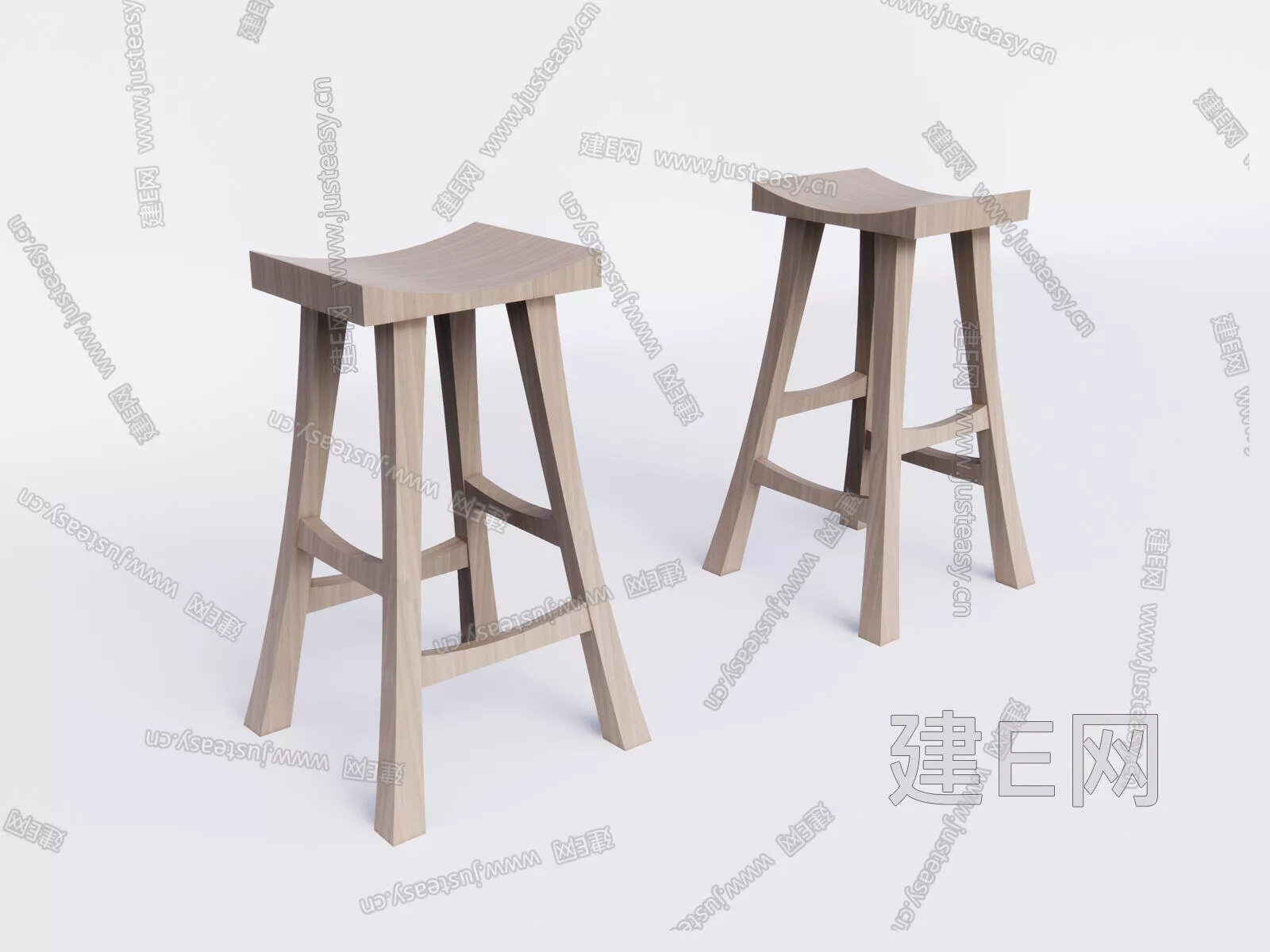 CHINESE BAR CHAIR - SKETCHUP 3D MODEL - ENSCAPE - 115098991