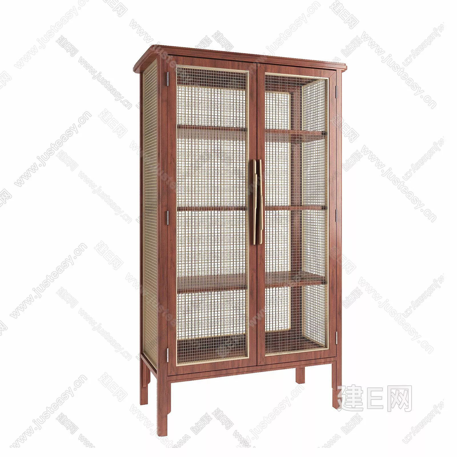 CHINESE BOOKCASE - SKETCHUP 3D MODEL - ENSCAPE - 111168934