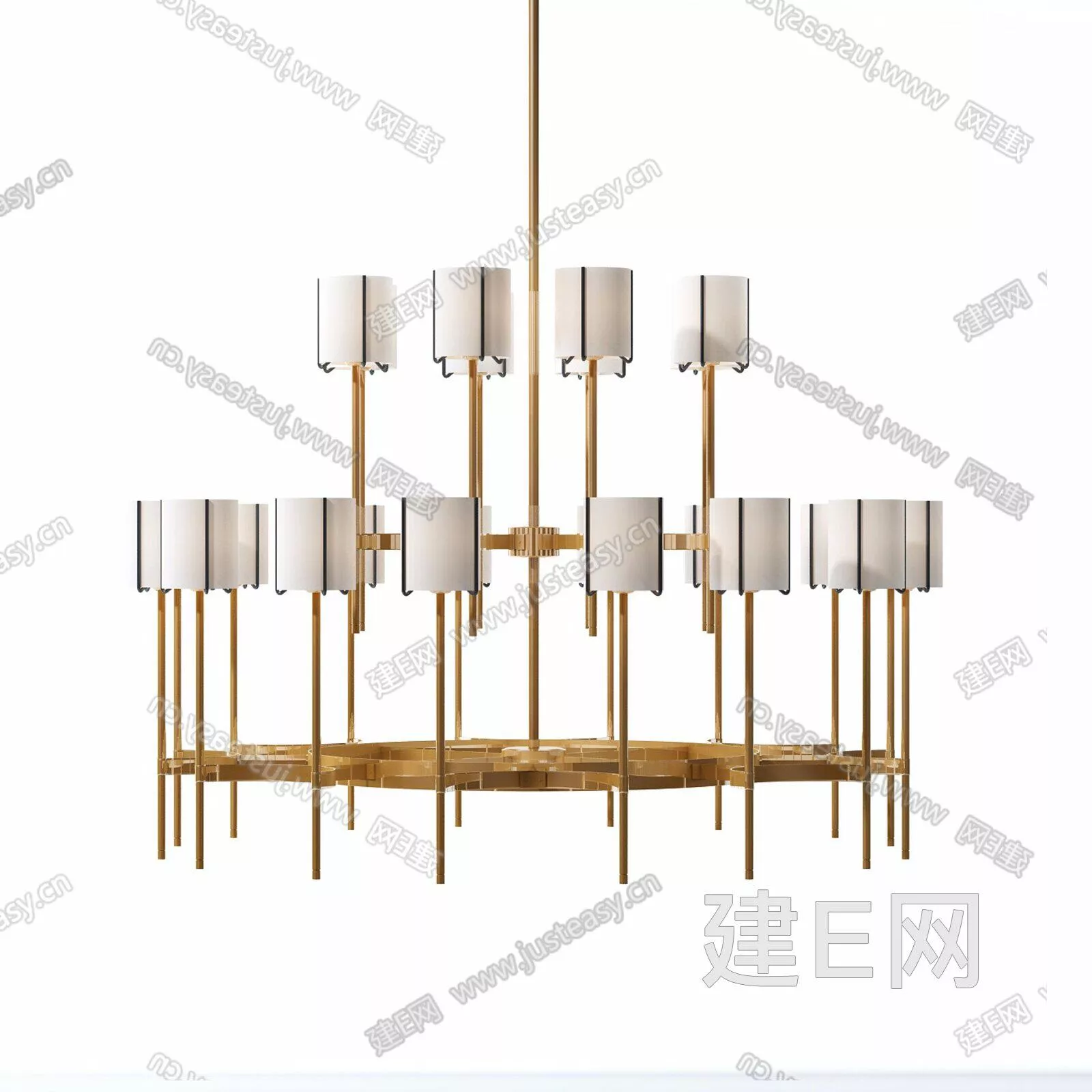 CHINESE CHANDELIER - SKETCHUP 3D MODEL - ENSCAPE - 112086438