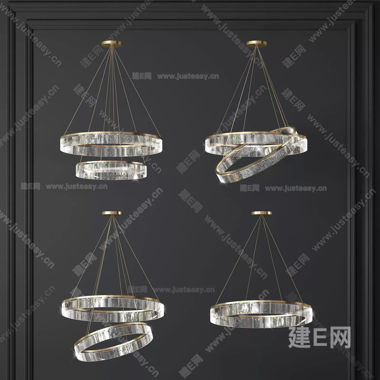 CHINESE CHANDELIER - SKETCHUP 3D MODEL - ENSCAPE - 114836911