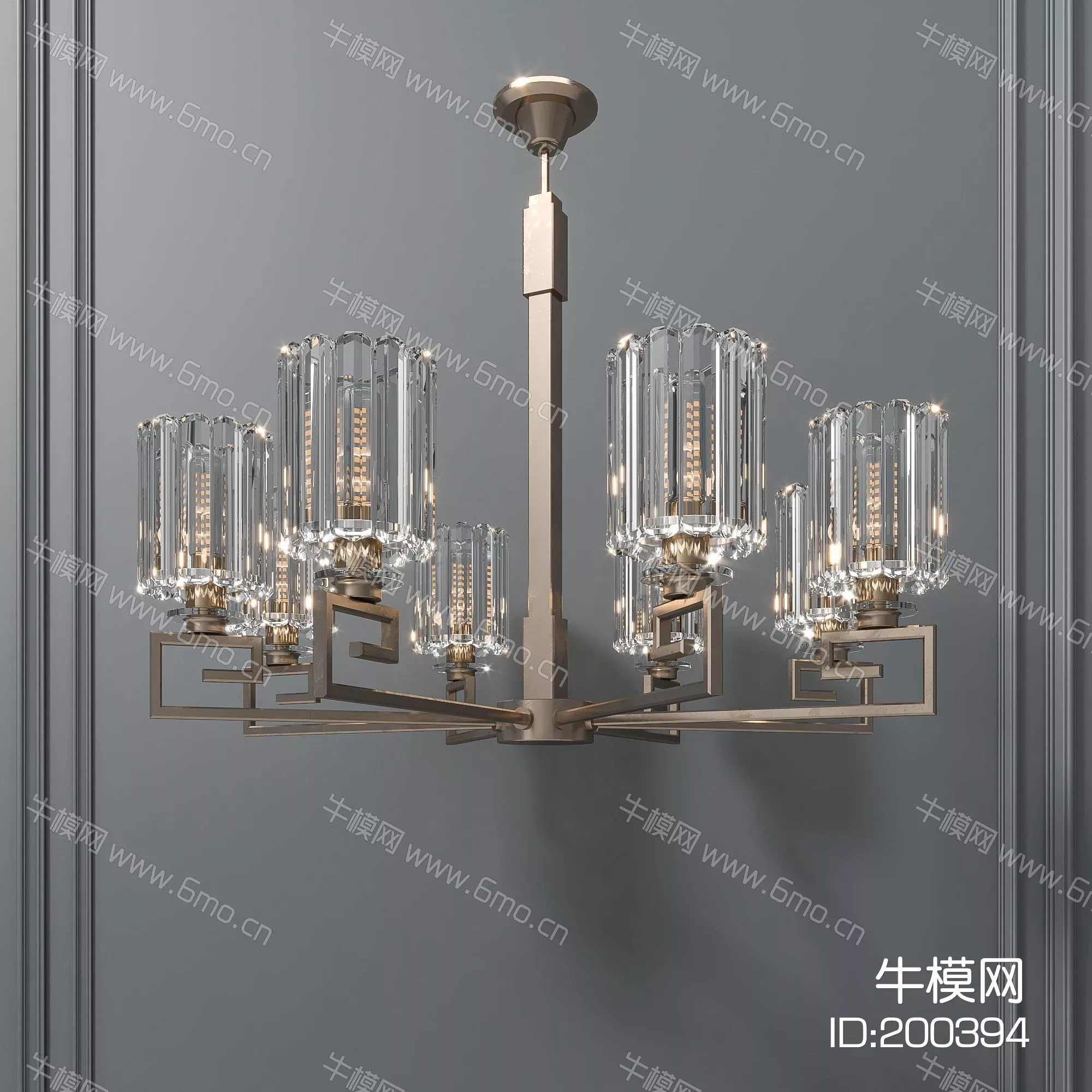 CHINESE CHANDELIER - SKETCHUP 3D MODEL - ENSCAPE - 200394