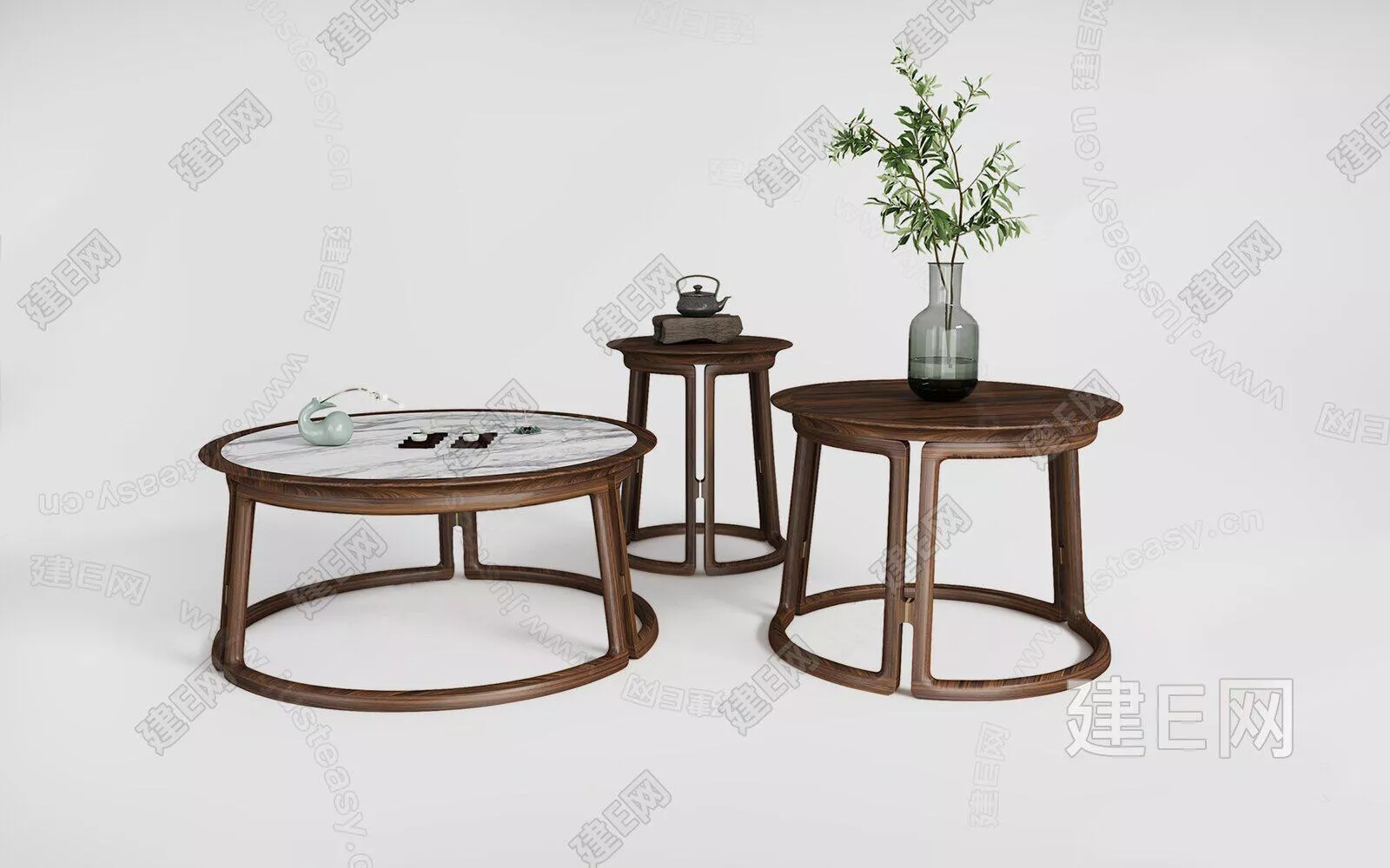 CHINESE COFFEE TABLE - SKETCHUP 3D MODEL - VRAY - 110904595