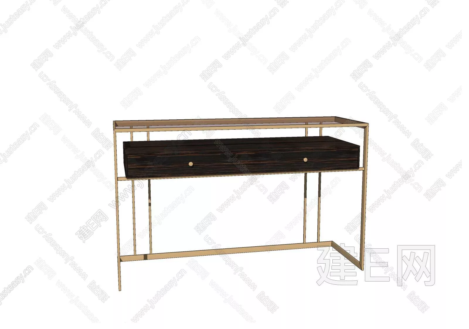 CHINESE DESK - SKETCHUP 3D MODEL - ENSCAPE - 111035675