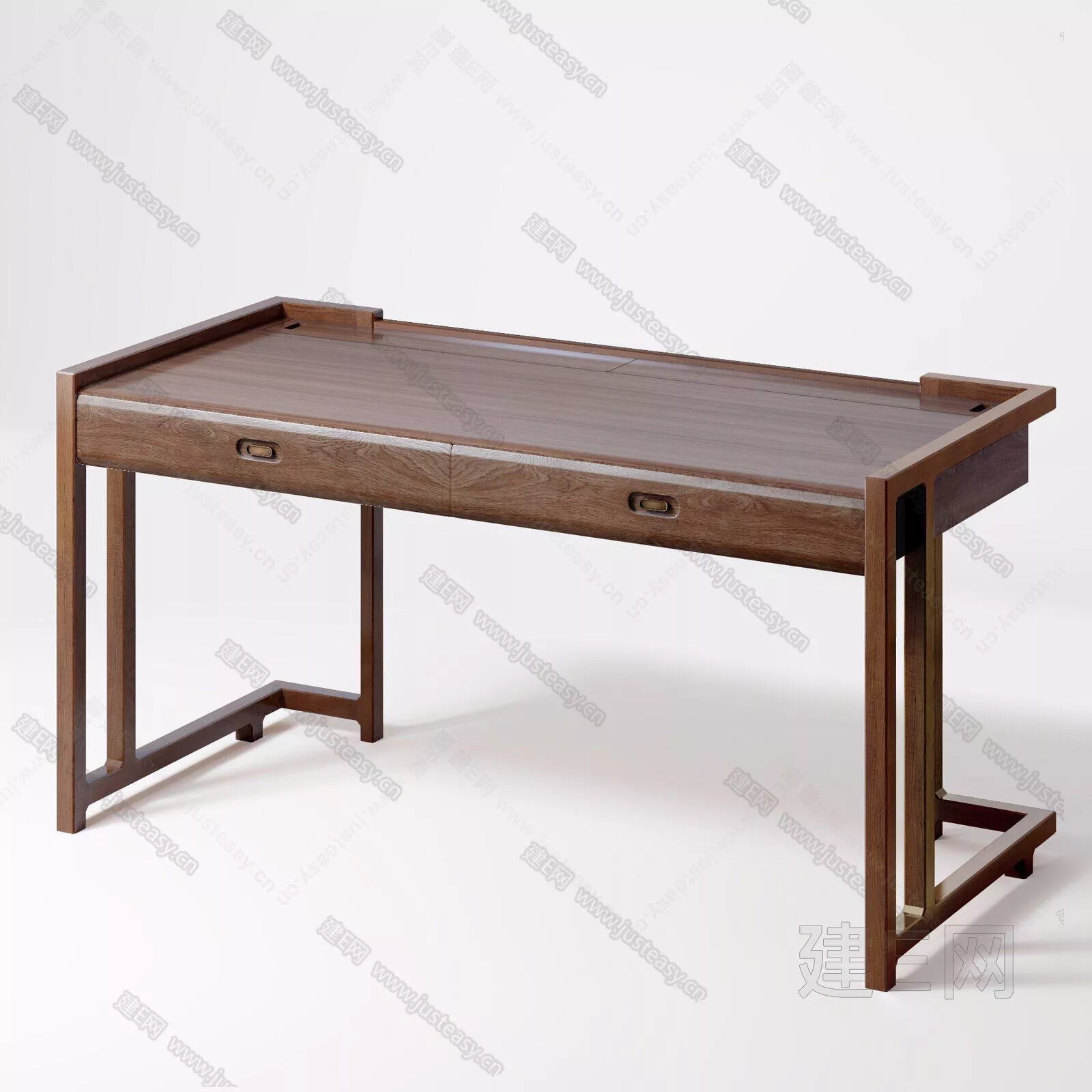 CHINESE DINING TABLE SET - SKETCHUP 3D MODEL - ENSCAPE - 111169004