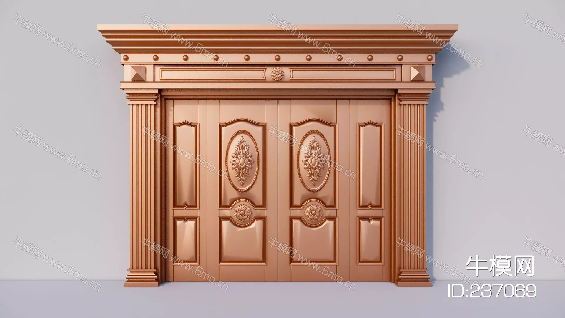 CHINESE DOOR AND WINDOWS - SKETCHUP 3D MODEL - ENSCAPE - 237069