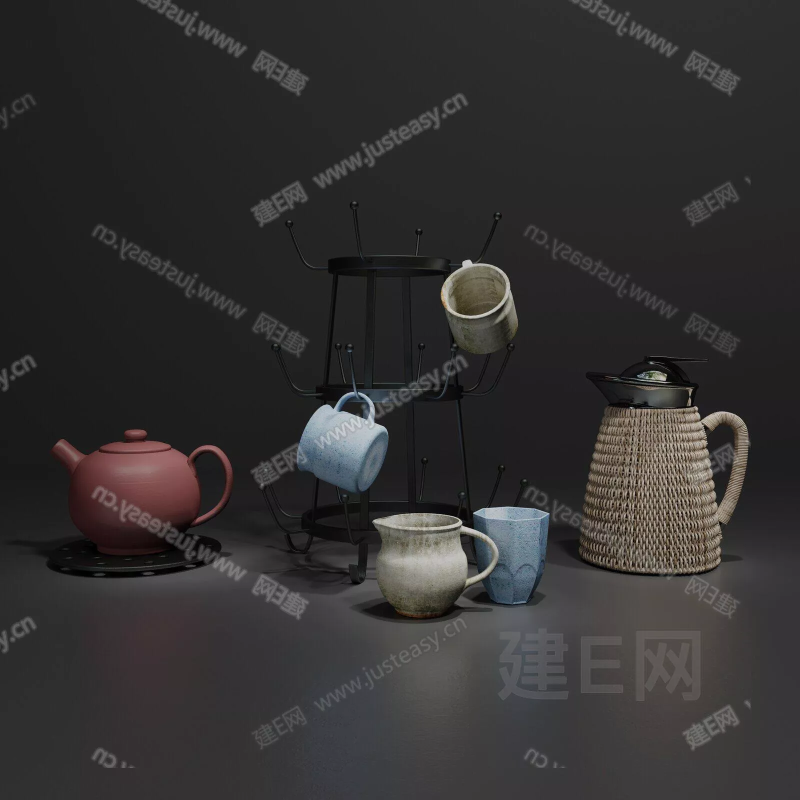 CHINESE FURNITURE - SKETCHUP 3D MODEL - ENSCAPE - 110644499