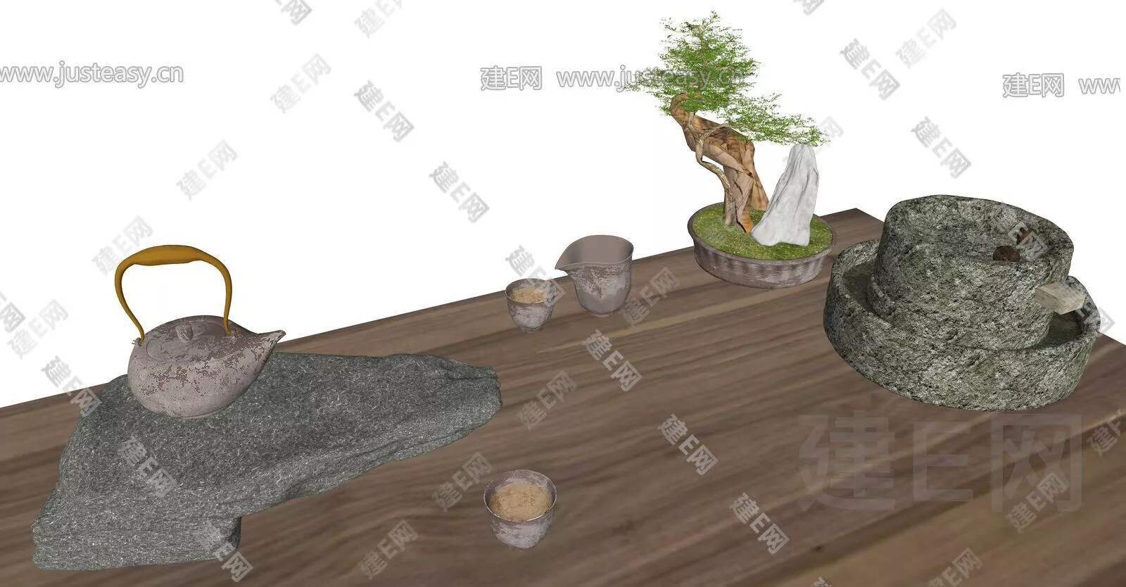 CHINESE FURNITURE - SKETCHUP 3D MODEL - ENSCAPE - 111821180