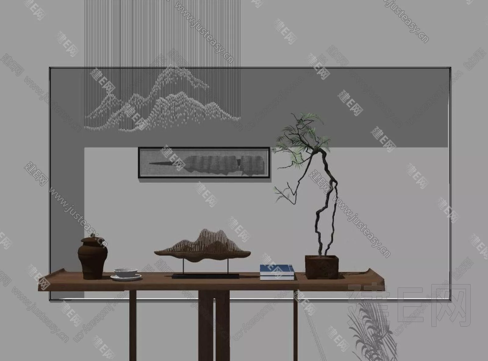 CHINESE FURNITURE - SKETCHUP 3D MODEL - ENSCAPE - 112607695