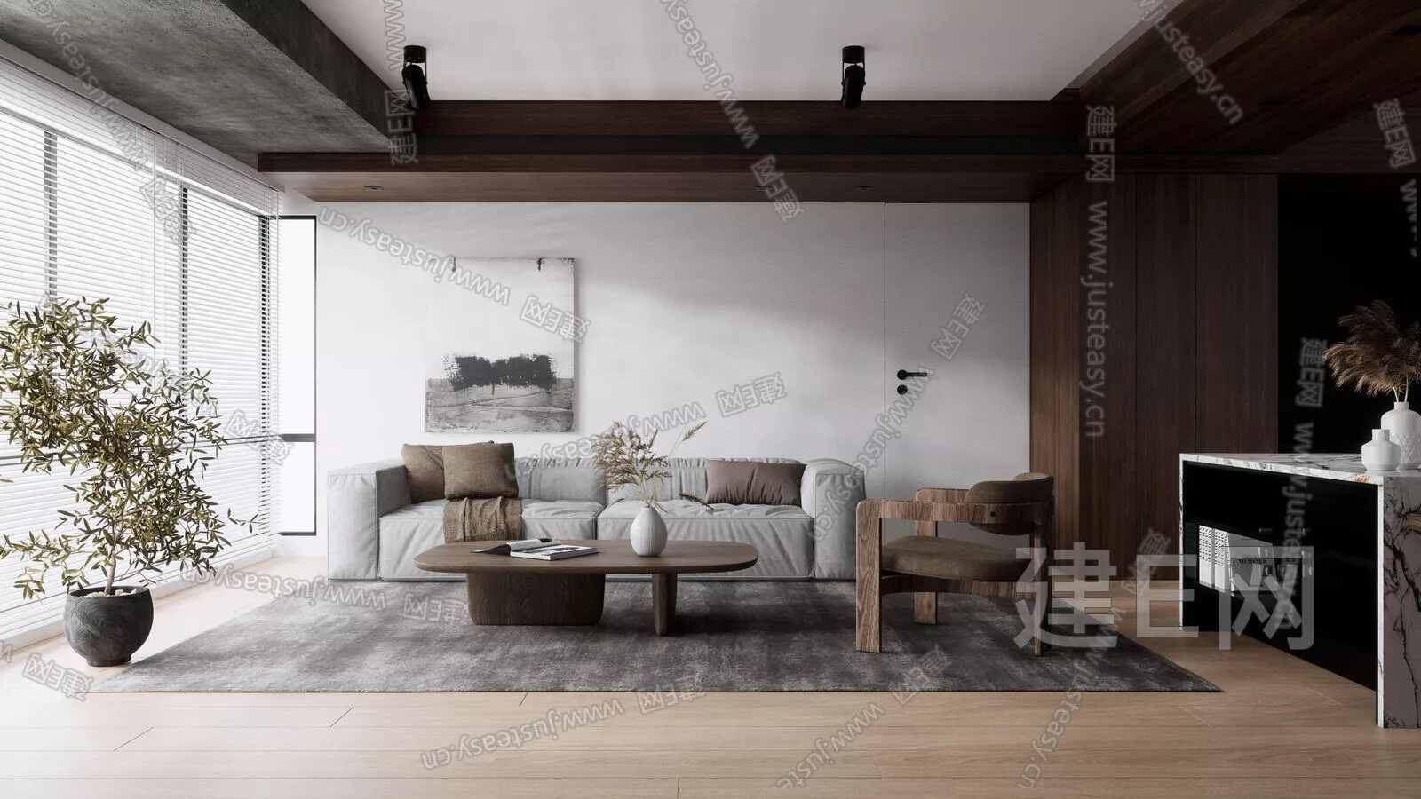 CHINESE LIVING ROOM - SKETCHUP 3D SCENE - ENSCAPE - 116475308