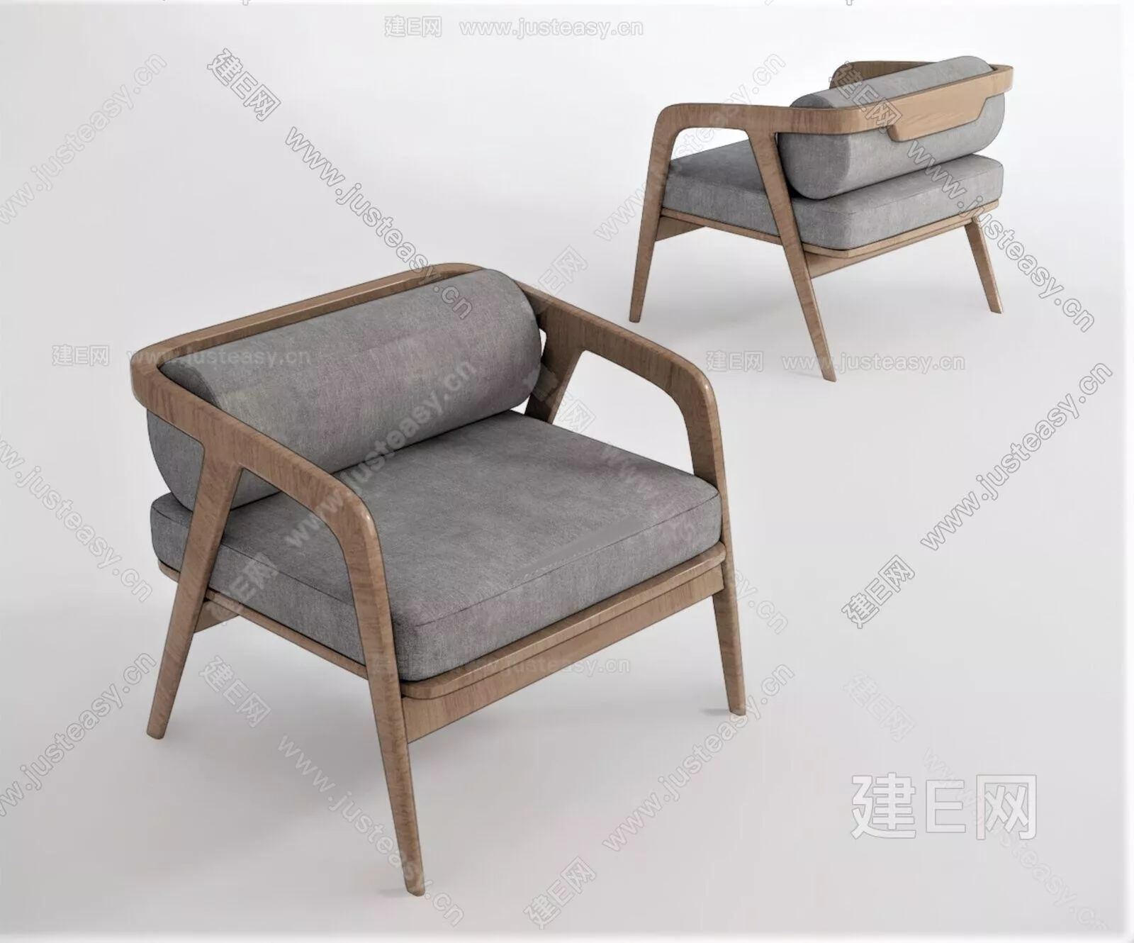 CHINESE LOUNGLE CHAIR - SKETCHUP 3D MODEL - ENSCAPE - 109987212