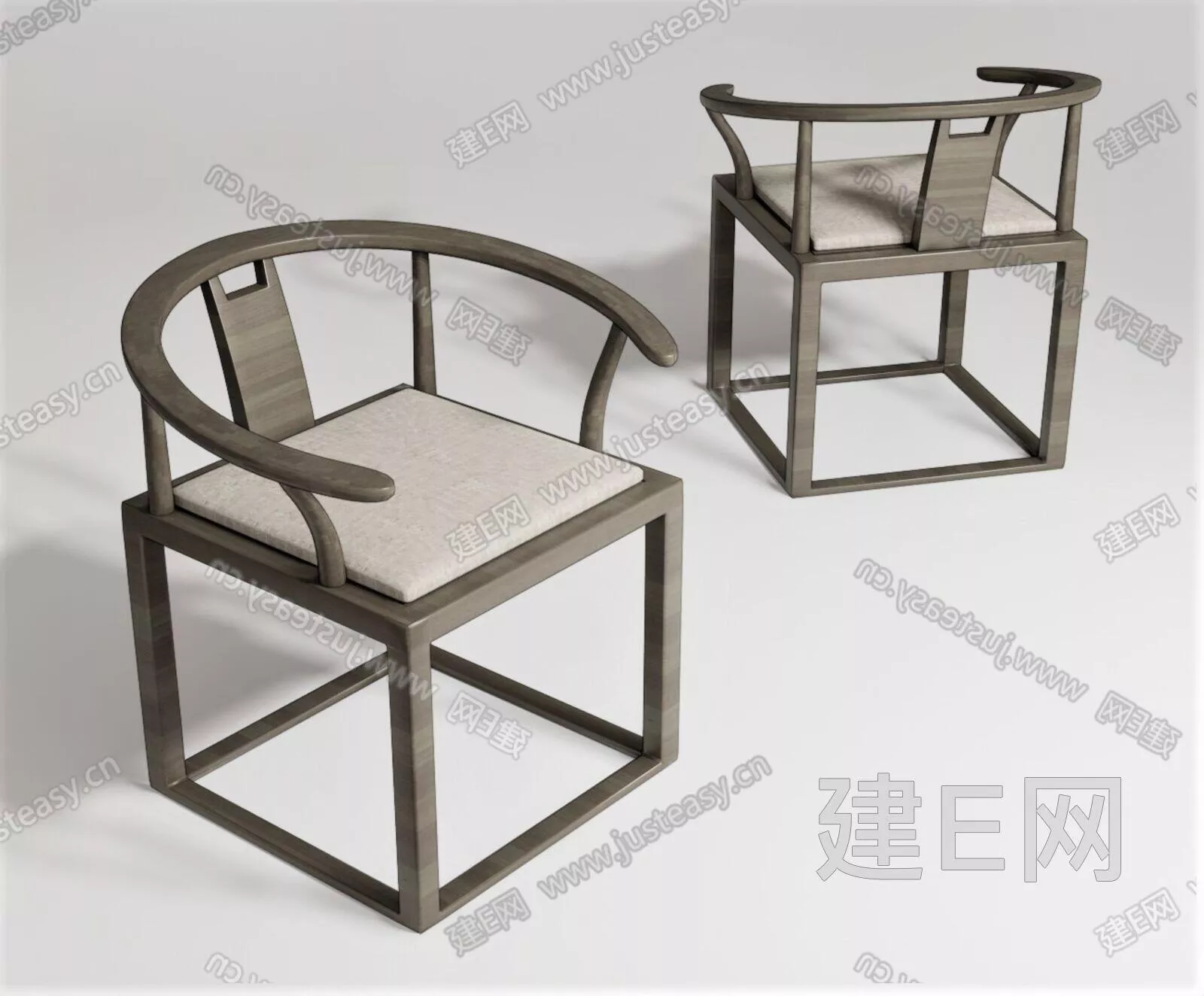 CHINESE LOUNGLE CHAIR - SKETCHUP 3D MODEL - ENSCAPE - 110576921