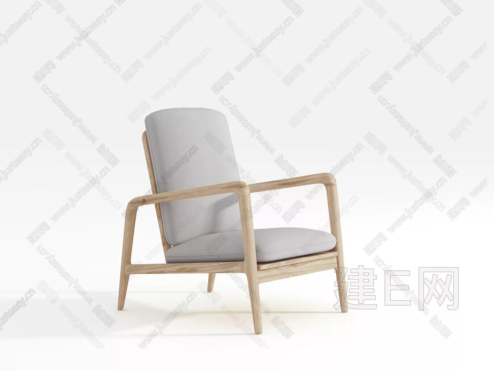 CHINESE LOUNGLE CHAIR - SKETCHUP 3D MODEL - ENSCAPE - 111431065