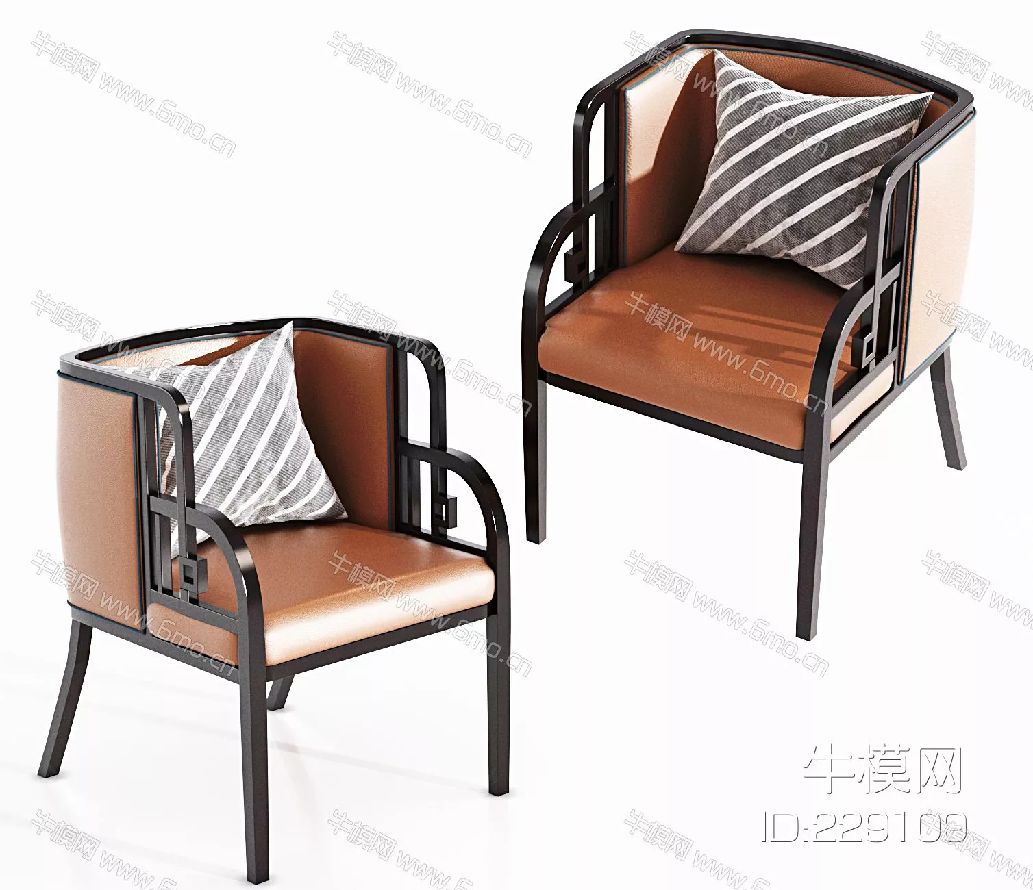 CHINESE LOUNGLE CHAIR - SKETCHUP 3D MODEL - VRAY - 229109