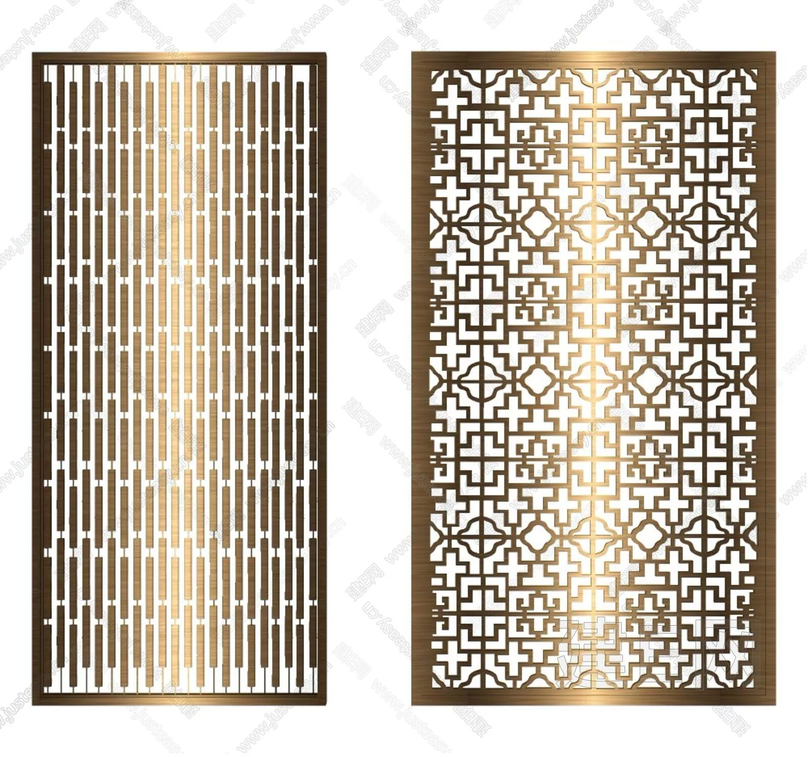 CHINESE PARTITION SCREEN - SKETCHUP 3D MODEL - ENSCAPE - 111624535