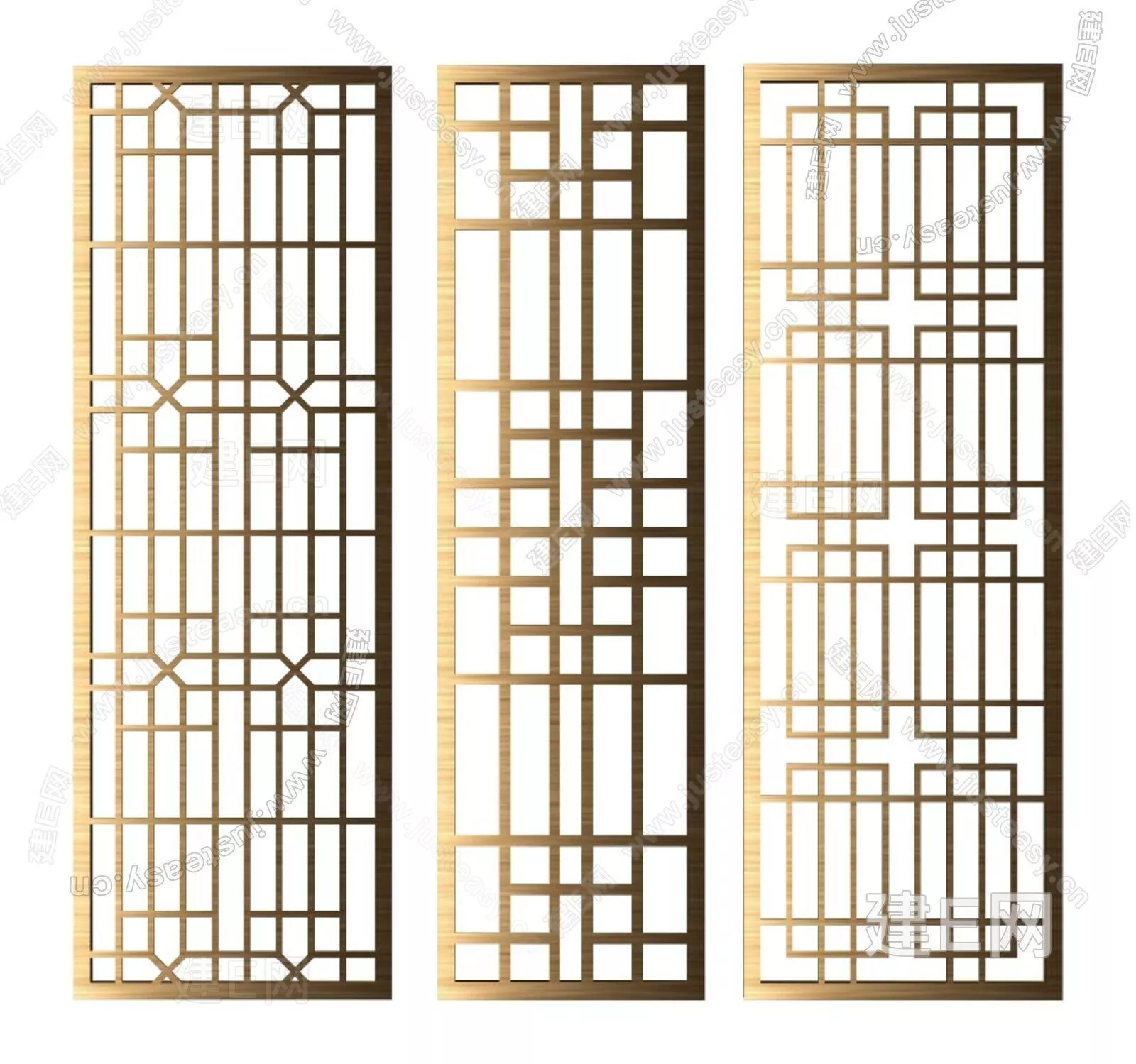 CHINESE PARTITION SCREEN - SKETCHUP 3D MODEL - ENSCAPE - 111624564