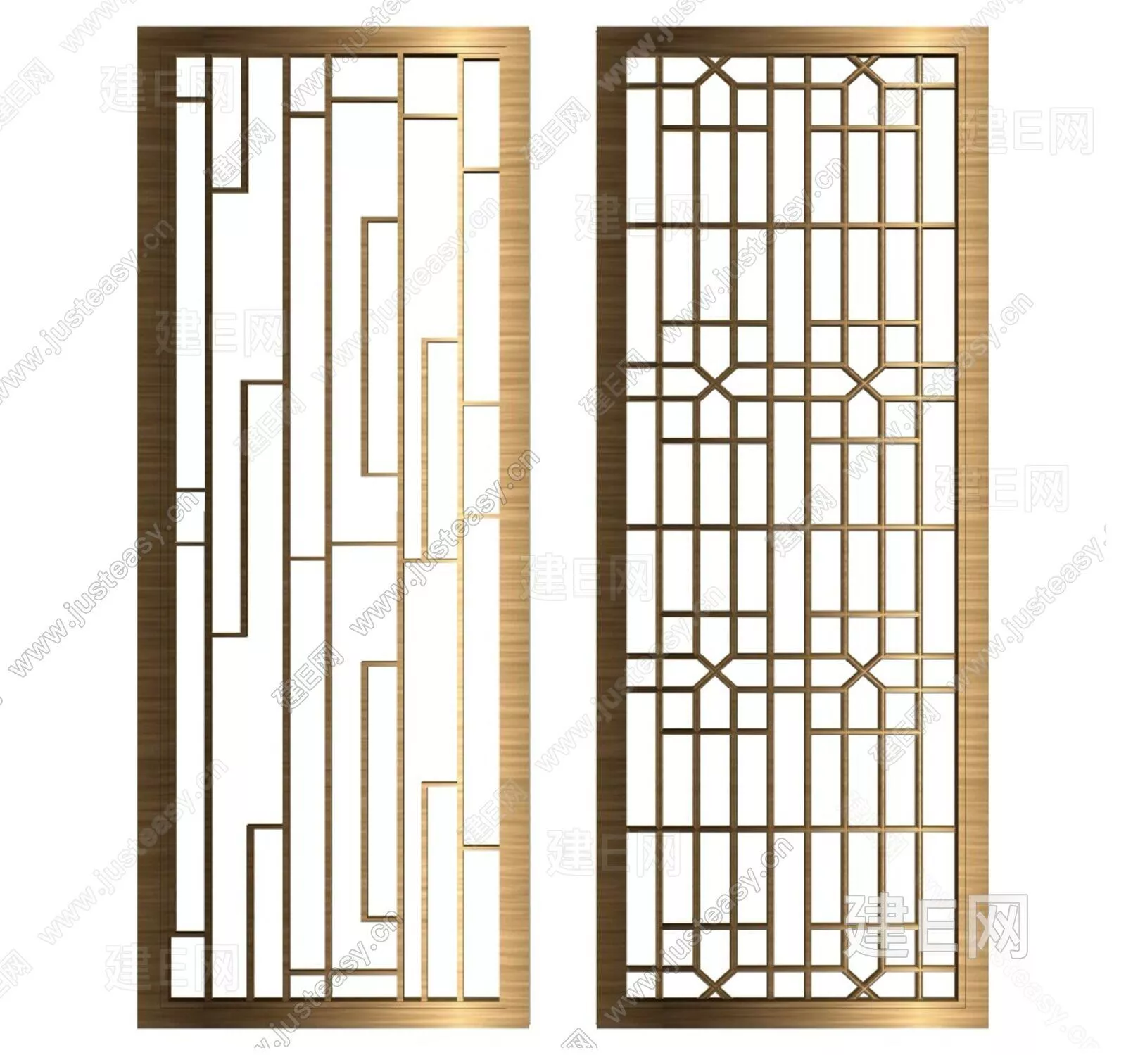 CHINESE PARTITION SCREEN - SKETCHUP 3D MODEL - ENSCAPE - 111624567