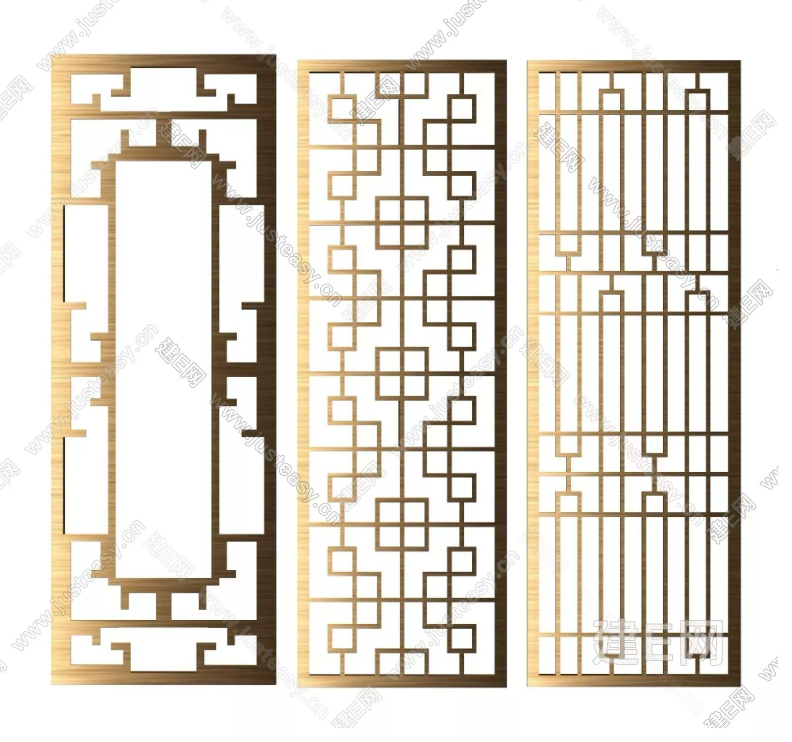 CHINESE PARTITION SCREEN - SKETCHUP 3D MODEL - ENSCAPE - 111624644