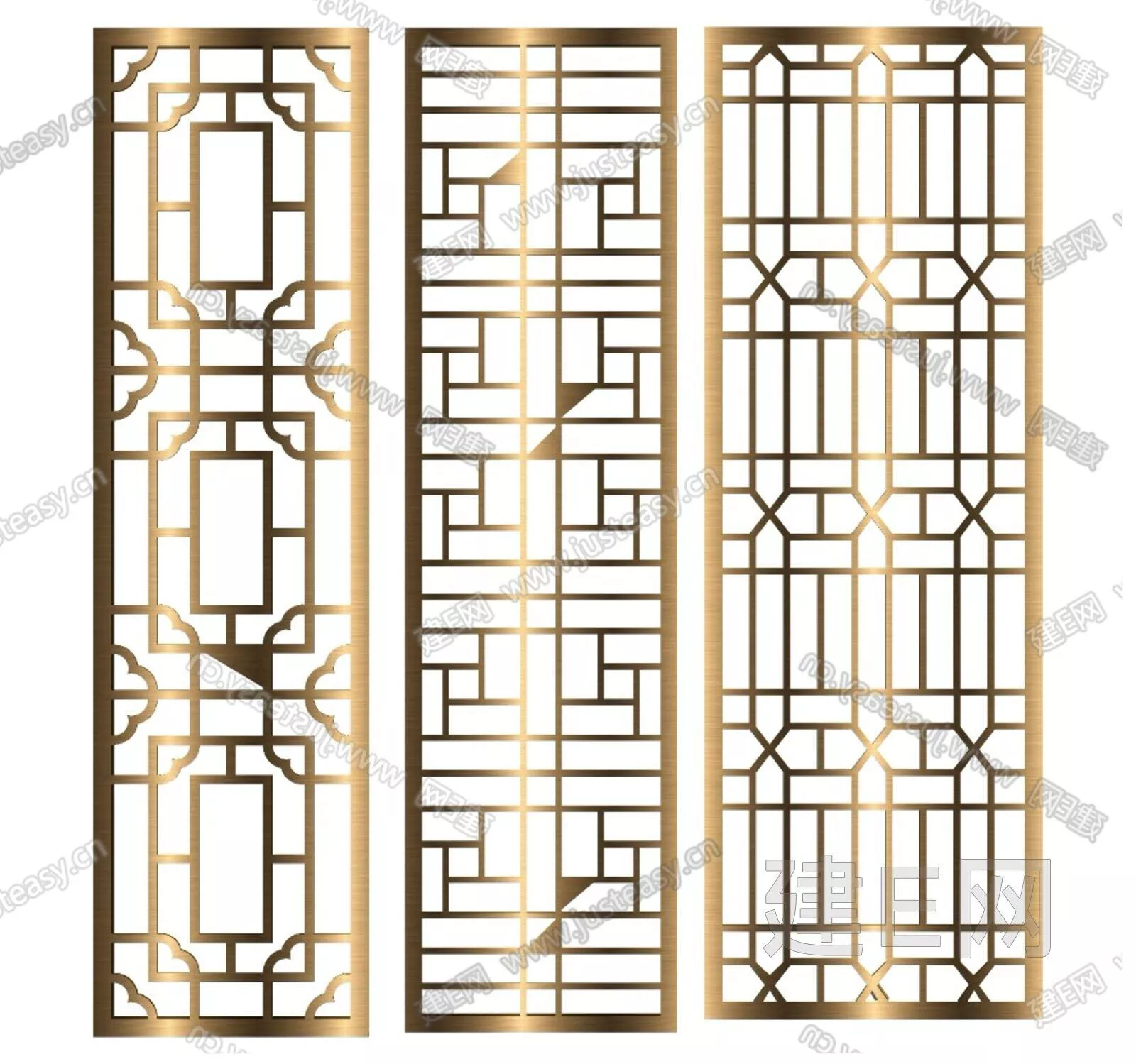 CHINESE PARTITION SCREEN - SKETCHUP 3D MODEL - ENSCAPE - 111624692