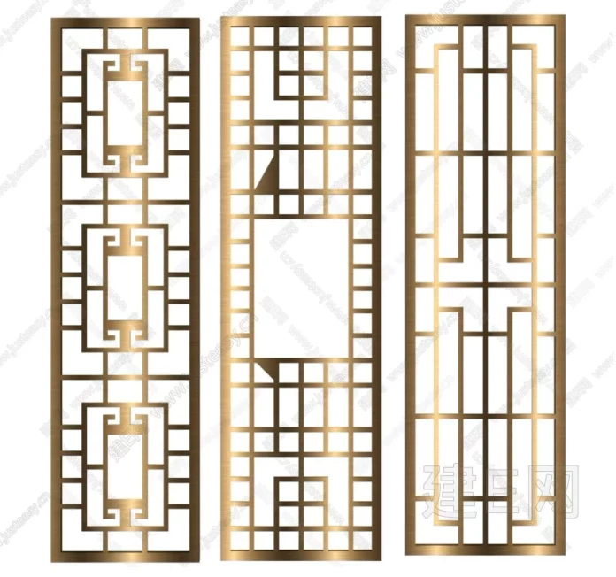 CHINESE PARTITION SCREEN - SKETCHUP 3D MODEL - ENSCAPE - ID00010