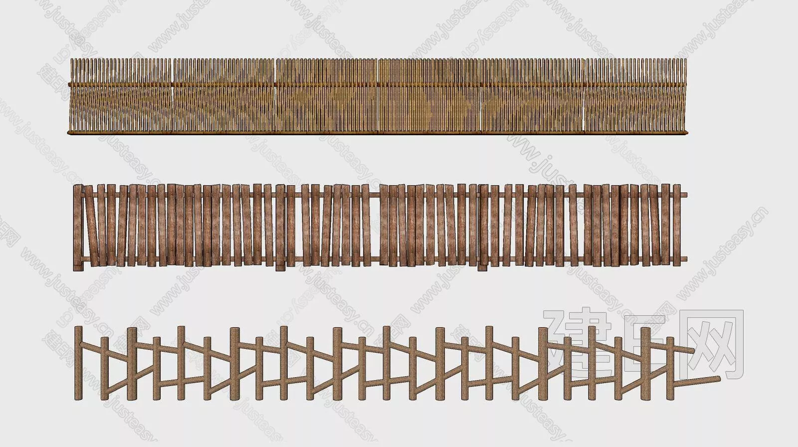 CHINESE RAILING - SKETCHUP 3D MODEL - ENSCAPE - 111493395