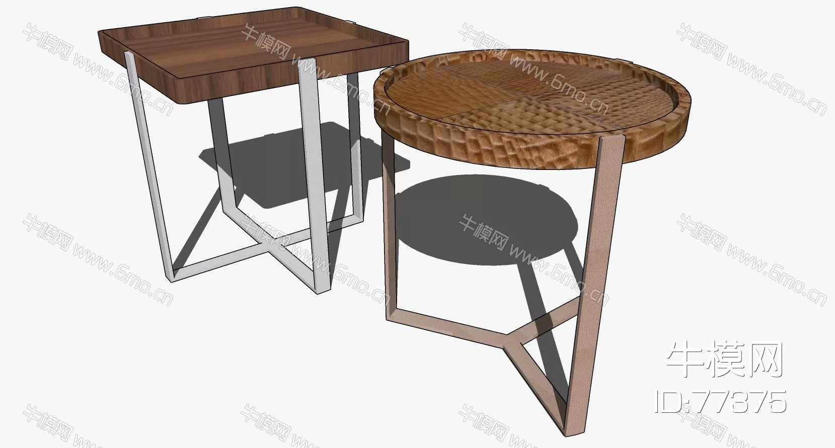 CHINESE SIDE TABLE - SKETCHUP 3D MODEL - ENSCAPE - 77375