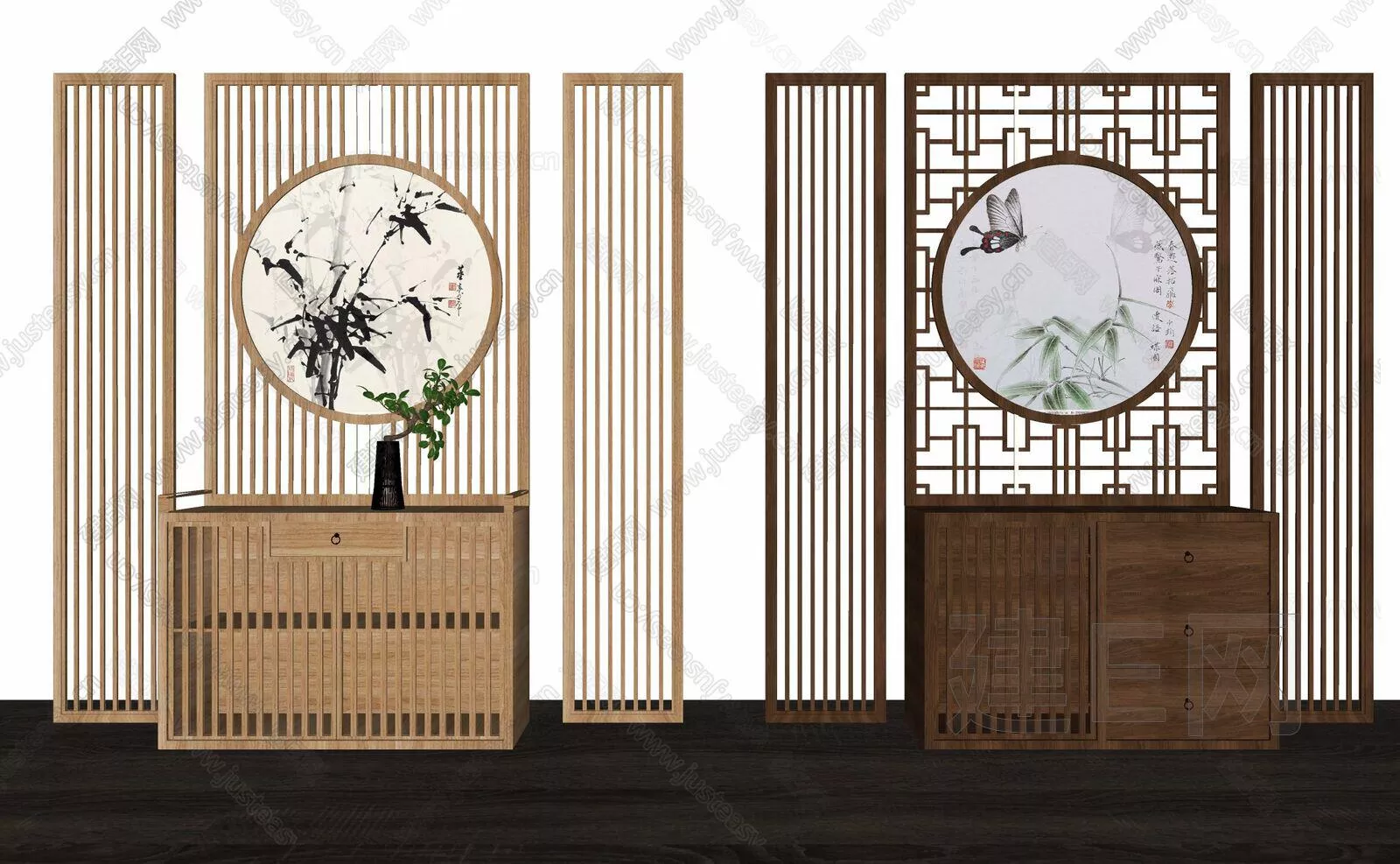 CHINESE SIDEBOARD - SKETCHUP 3D MODEL - ENSCAPE - 111886677