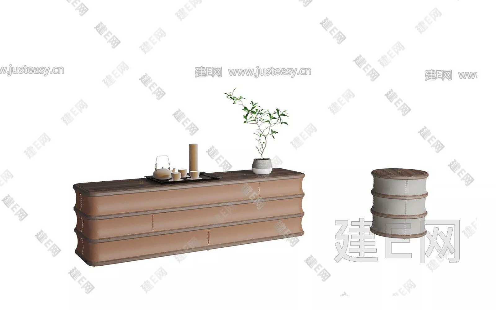 CHINESE STOOL - SKETCHUP 3D MODEL - ENSCAPE - 102779141