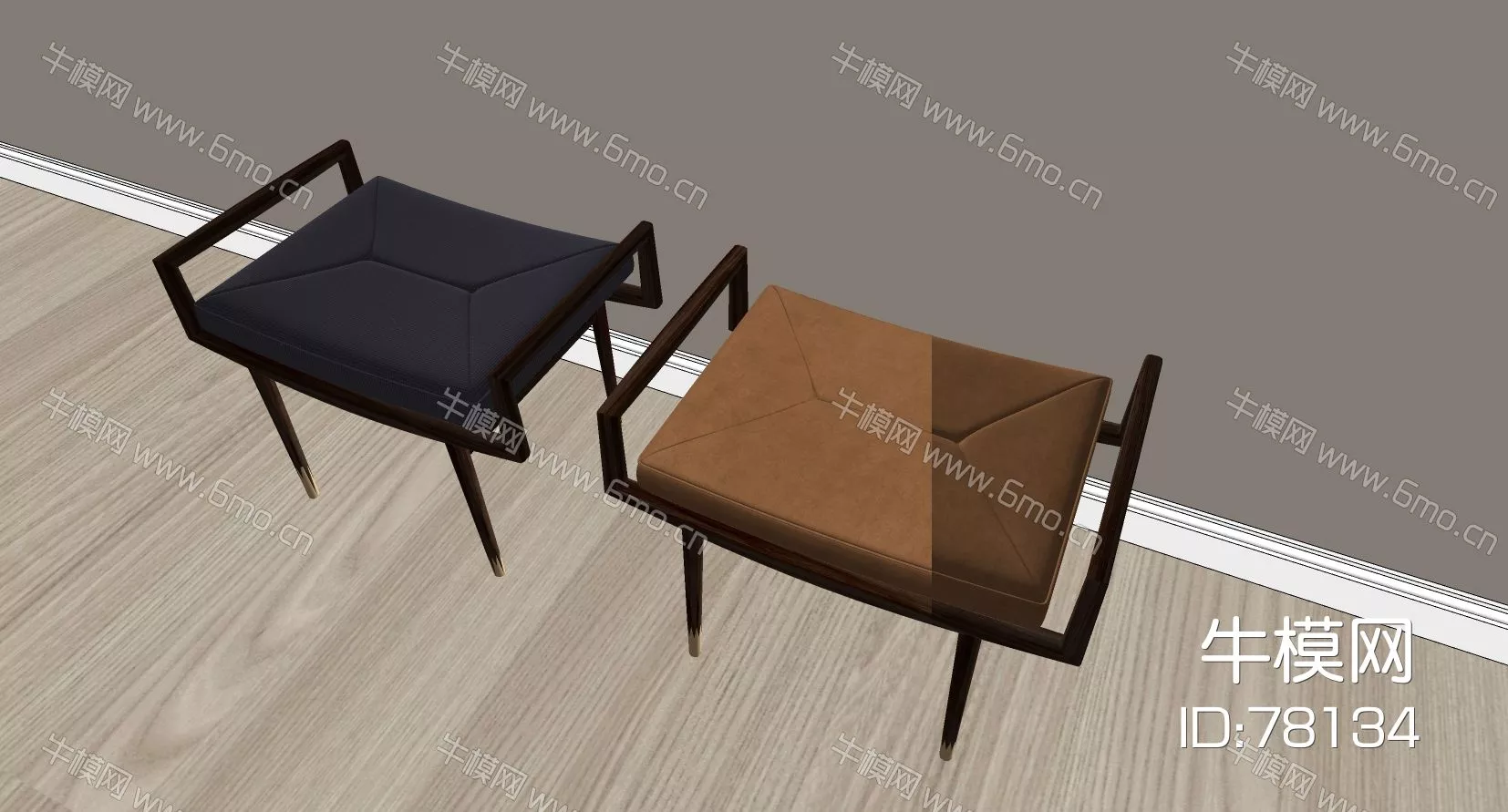 CHINESE STOOL - SKETCHUP 3D MODEL - ENSCAPE - 78134