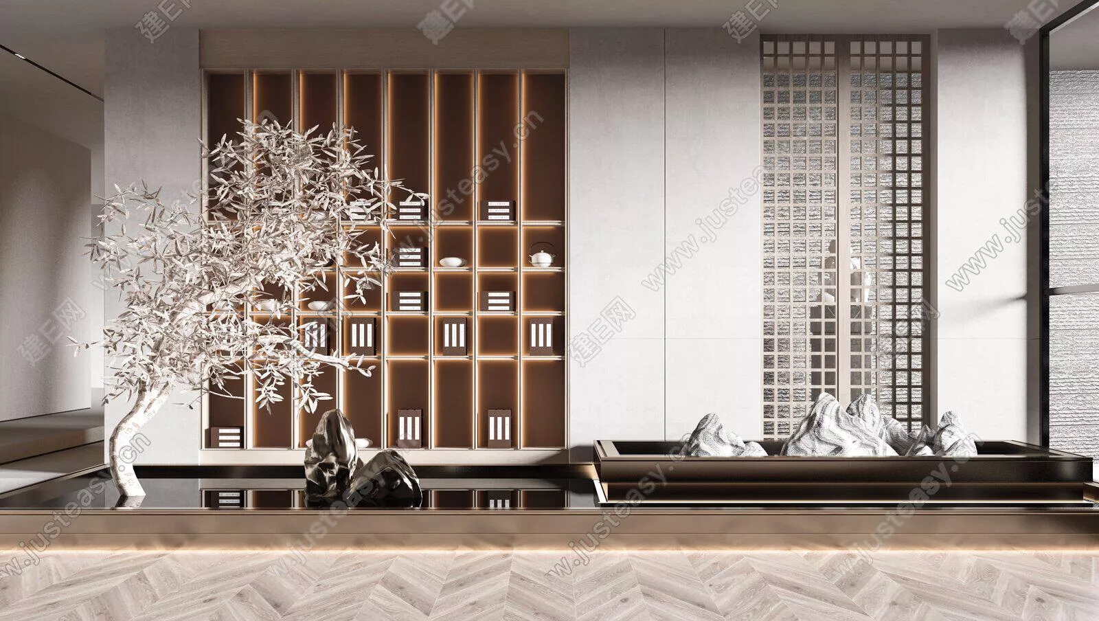 CHINESE TEAROOM - SKETCHUP 3D SCENE - ENSCAPE - 102058306