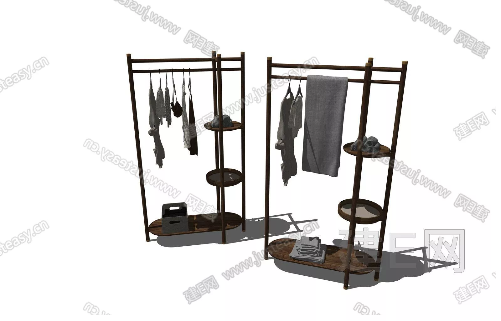 CHINESE WARDROBE SHELF - SKETCHUP 3D MODEL - ENSCAPE - 114705764