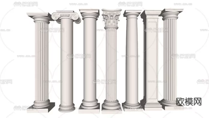 CLASSIC CLASSIC MOULDING - SKETCHUP 3D MODEL - VRAY OR ENSCAPE - ID00060