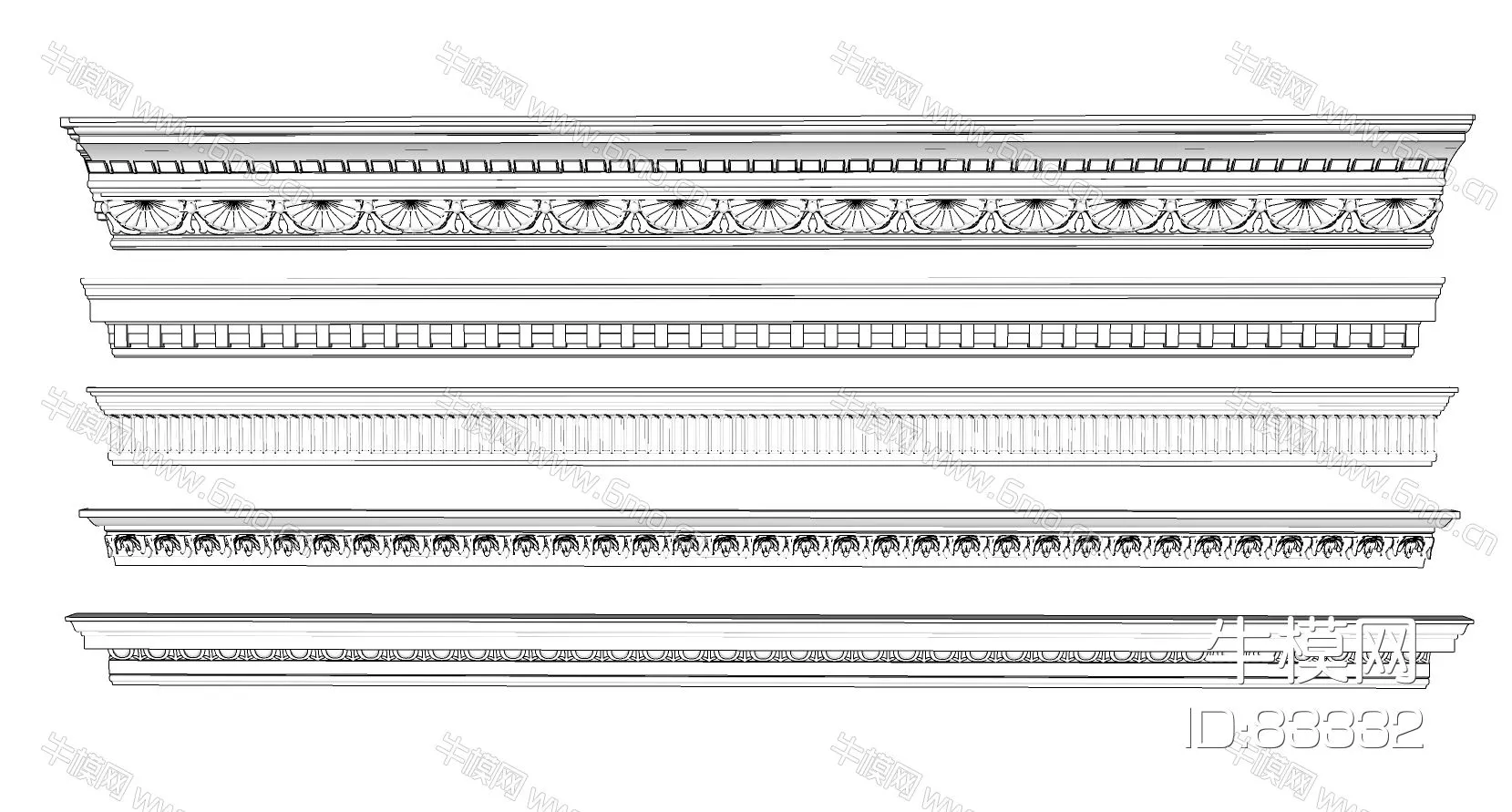 EUROPE CARVED - SKETCHUP 3D MODEL - ENSCAPE - 83332