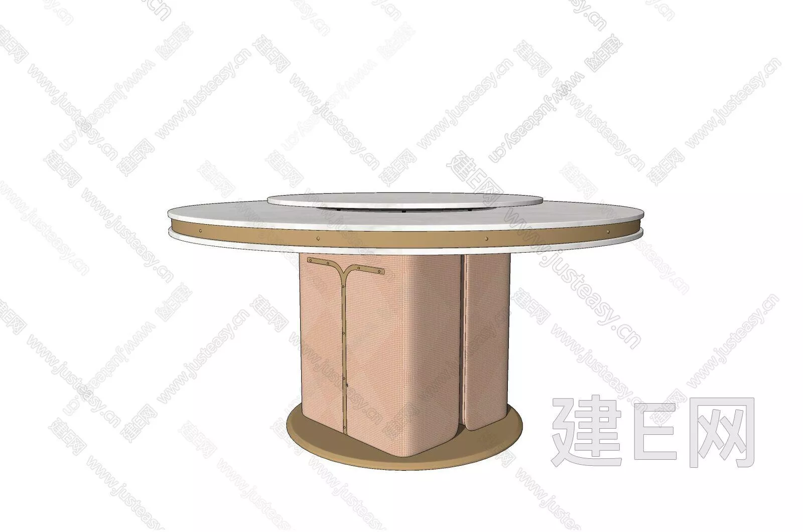 EUROPE DINING TABLE SET - SKETCHUP 3D MODEL - ENSCAPE - 111035896