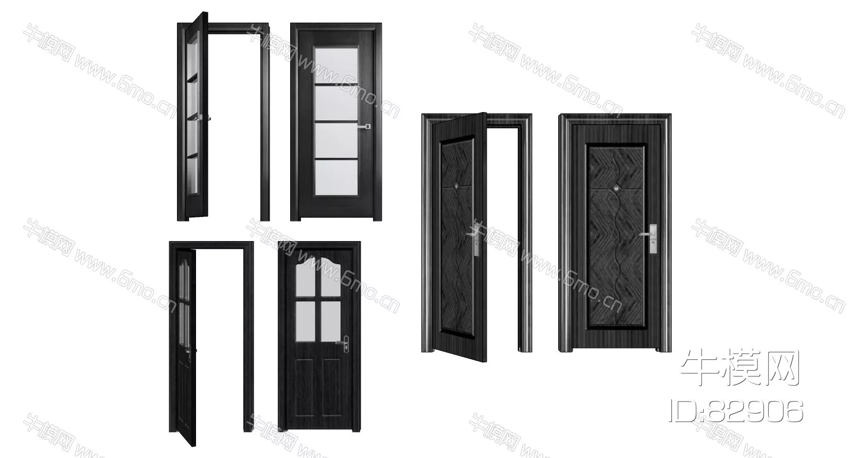 EUROPE DOOR AND WINDOWS - SKETCHUP 3D MODEL - ENSCAPE - 82906