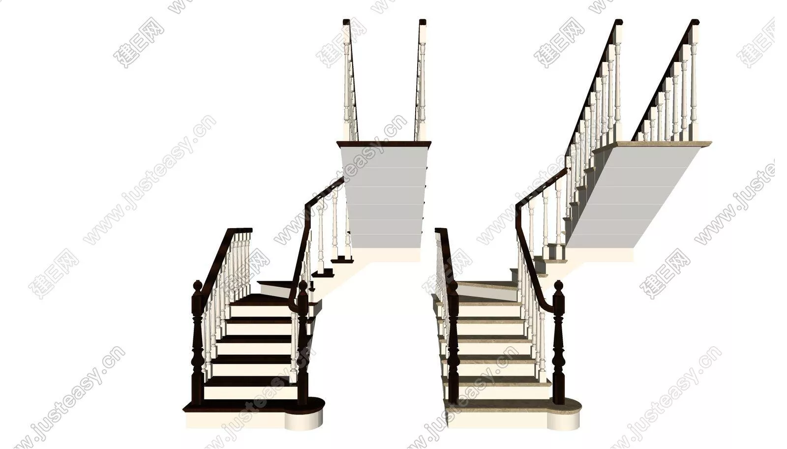 EUROPE ELEVATOR - STAIRS - SKETCHUP 3D MODEL - ENSCAPE - 111821074