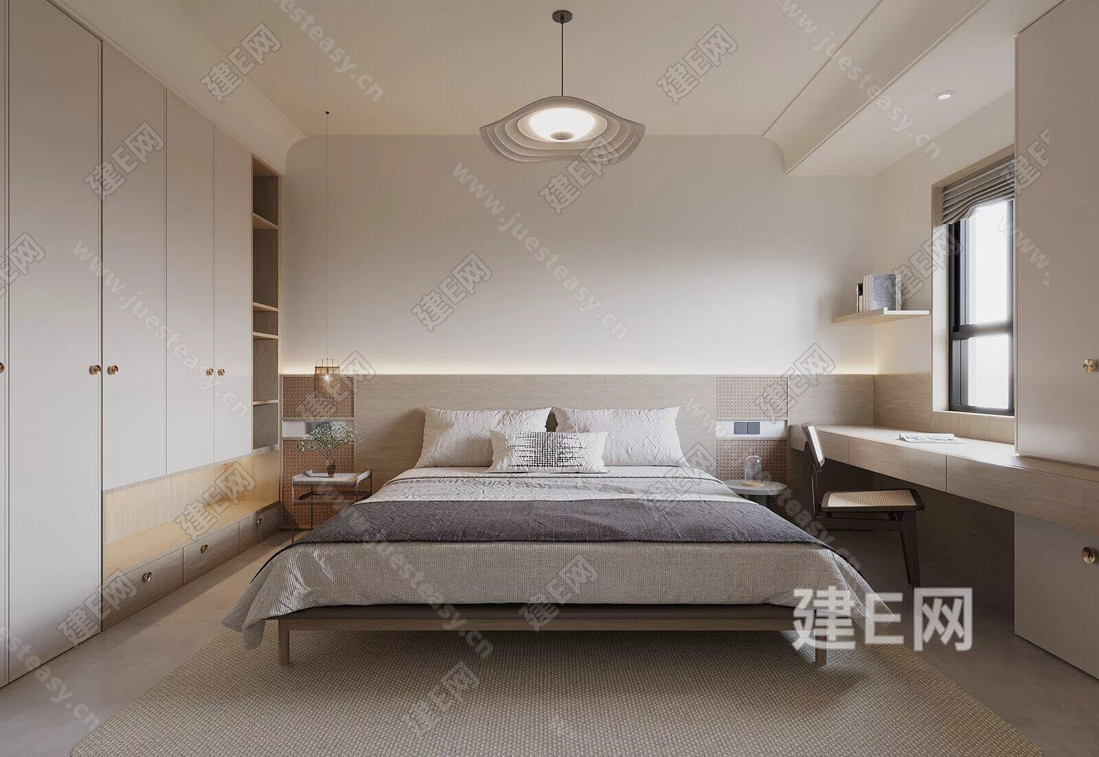 JAPANESE BEDROOM - SKETCHUP 3D SCENE - ENSCAPE - 113330251