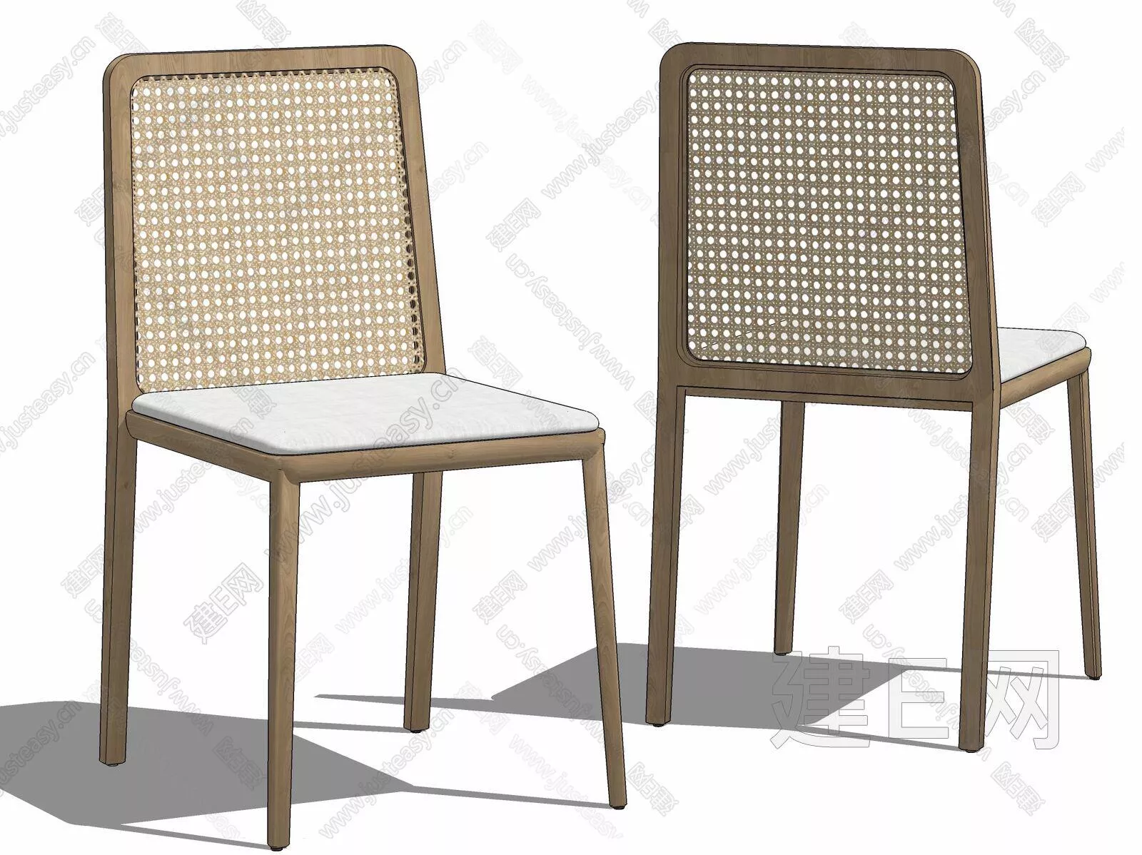 JAPANESE CHAIRS - SKETCHUP 3D MODEL - ENSCAPE - 109068341