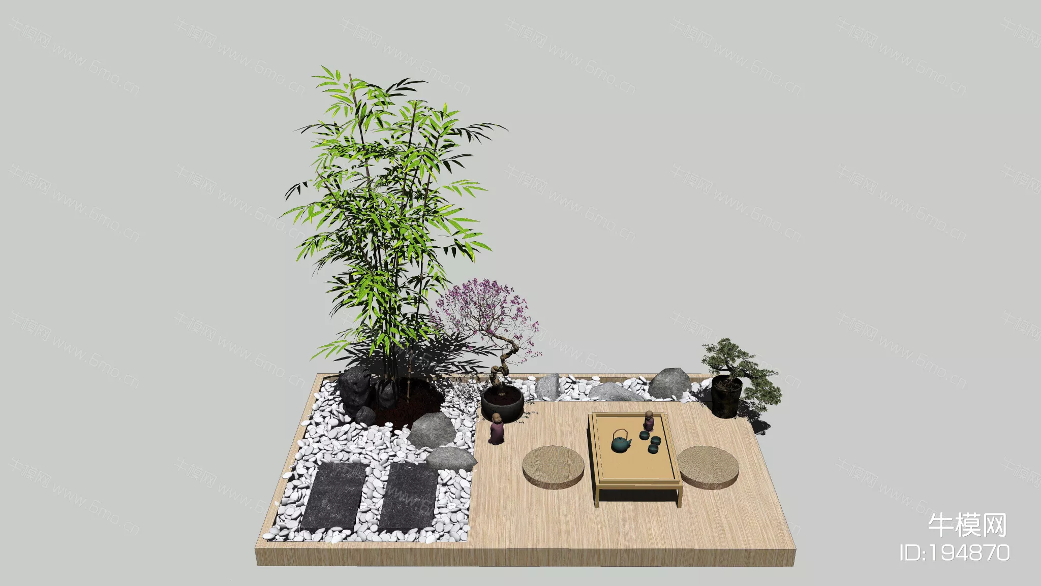 JAPANESE TREE - SKETCHUP 3D MODEL - ENSCAPE - 194870