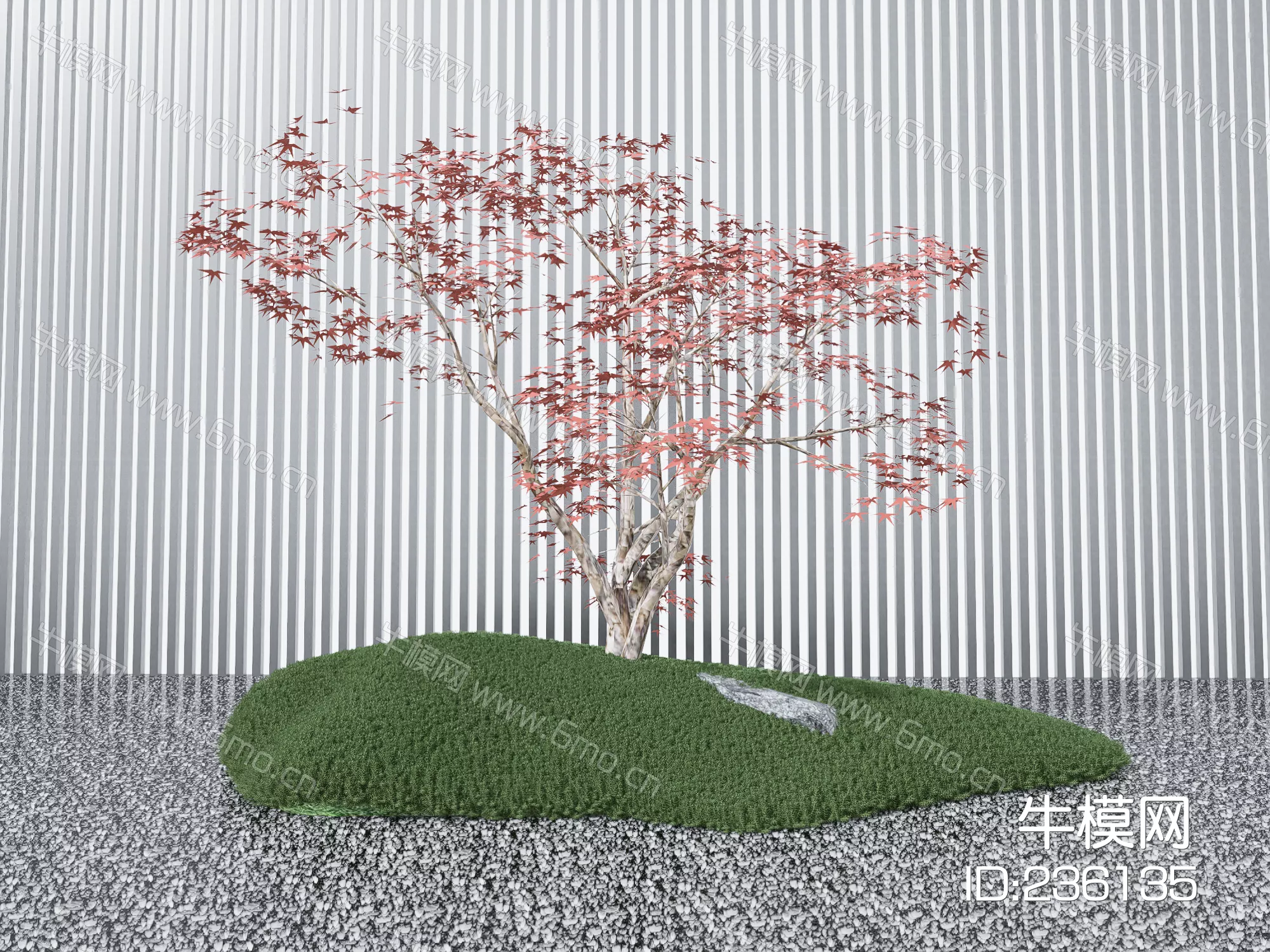 JAPANESE TREE - SKETCHUP 3D MODEL - ENSCAPE - 236135