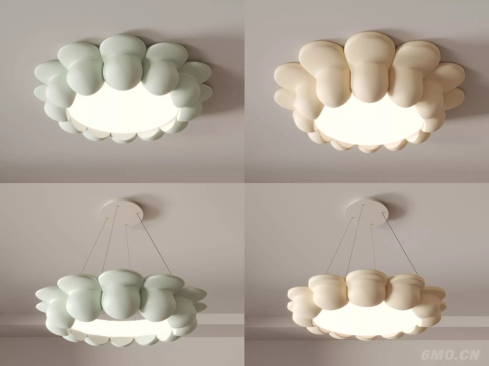 MINIMALIST CELING LIGHT - SKETCHUP 3D MODEL - ENSCAPE - 245137