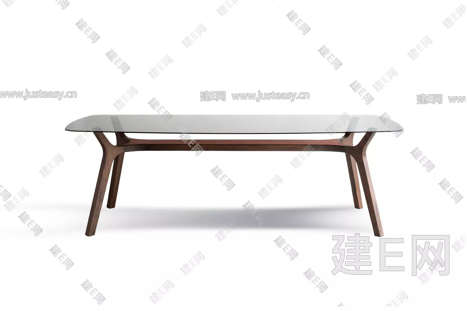 MINIMALIST DINING TABLE SET - SKETCHUP 3D MODEL - VRAY - 105005074