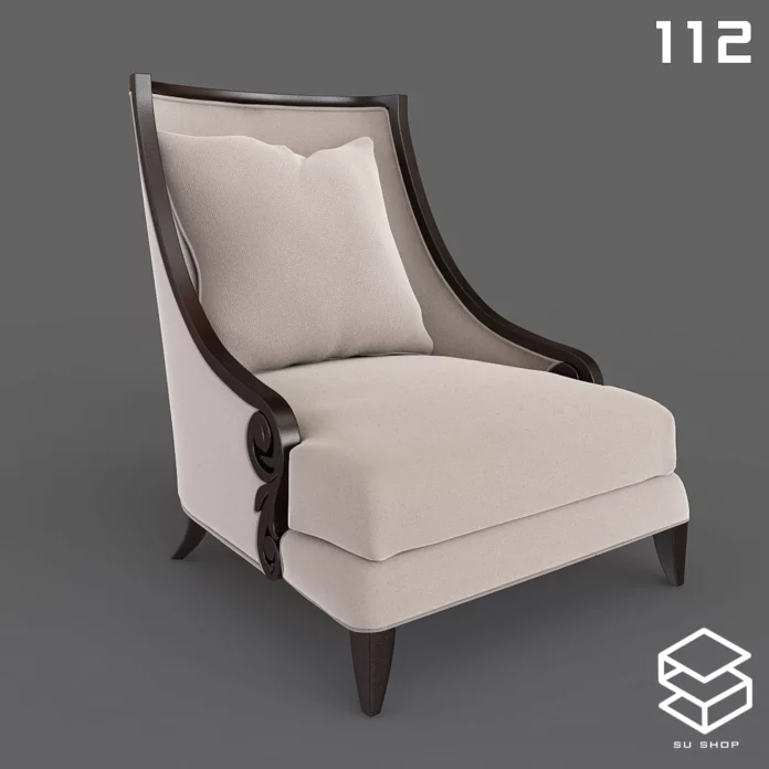 MODERN ARMCHAIR - SKETCHUP 3D MODEL - VRAY OR ENSCAPE - ID00575