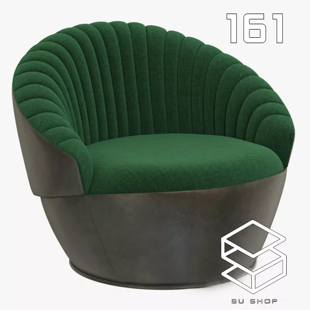MODERN ARMCHAIR - SKETCHUP 3D MODEL - VRAY OR ENSCAPE - ID00629