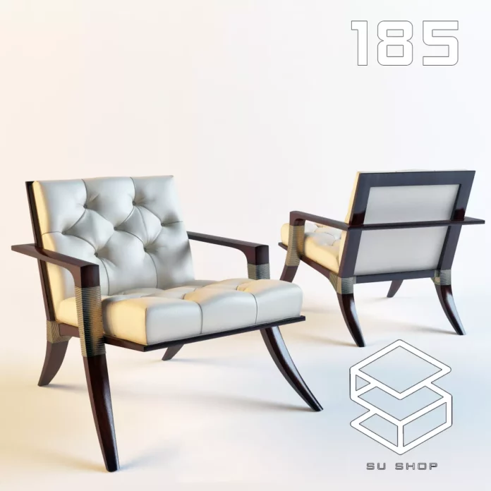 MODERN ARMCHAIR - SKETCHUP 3D MODEL - VRAY OR ENSCAPE - ID00655