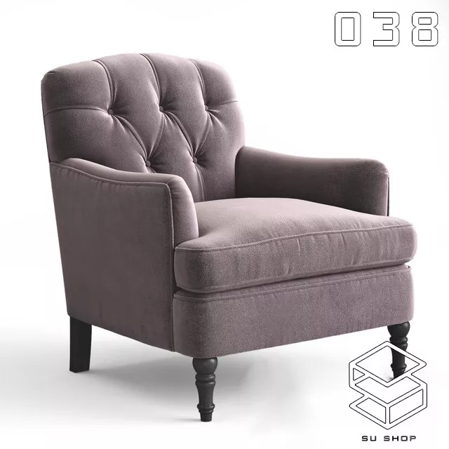 MODERN ARMCHAIR - SKETCHUP 3D MODEL - VRAY OR ENSCAPE - ID00697